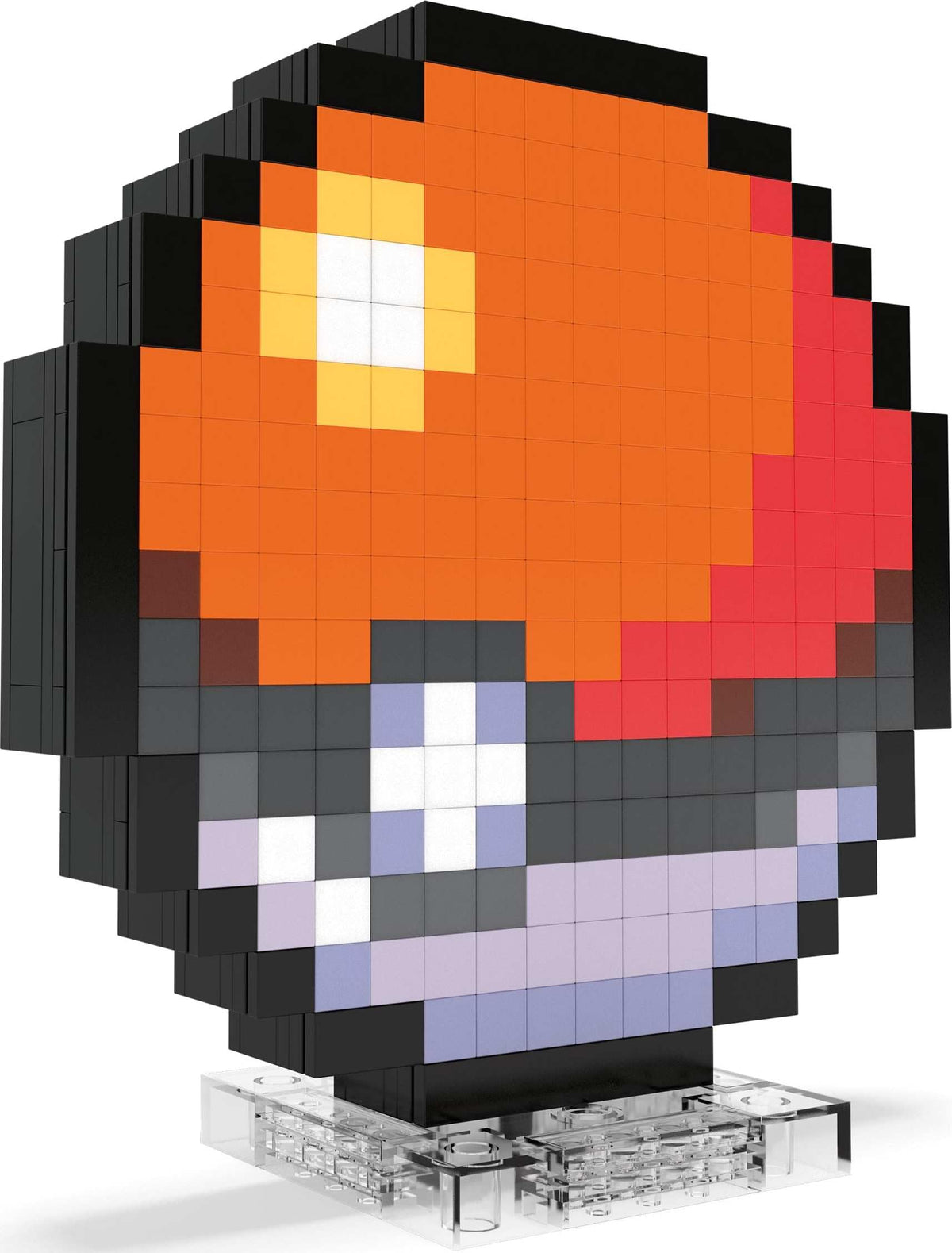 MEGA Pokémon Action Figure Poke Ball with 381 Pieces, 6 Inches Tall