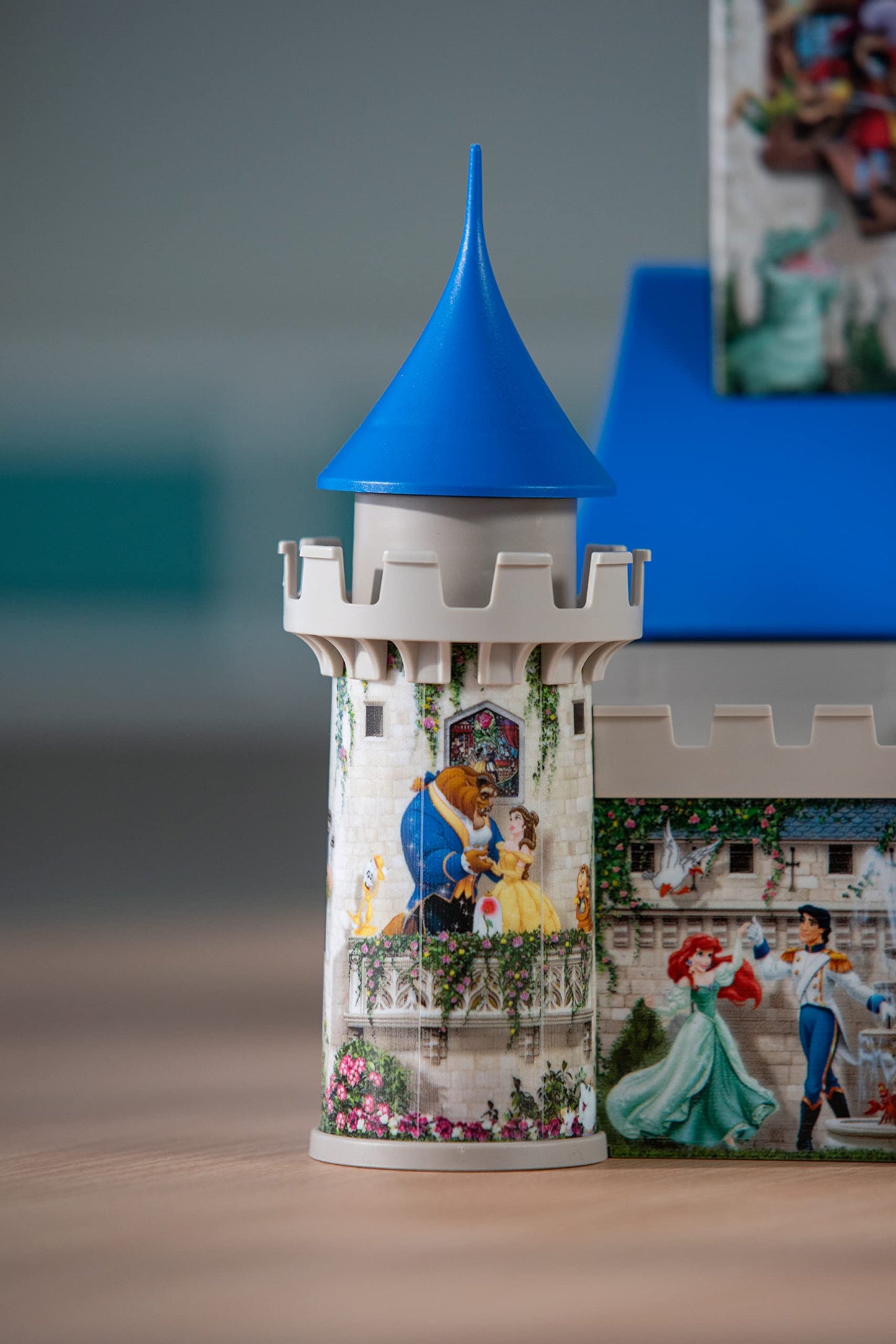 Ravensburger Disney Castle Puzzle - 216 Piece 3D Jigsaw | Easy Click Precision Fit | Fun for Kids and Adults | Durable Display Piece | Created by Experienced Artisans
