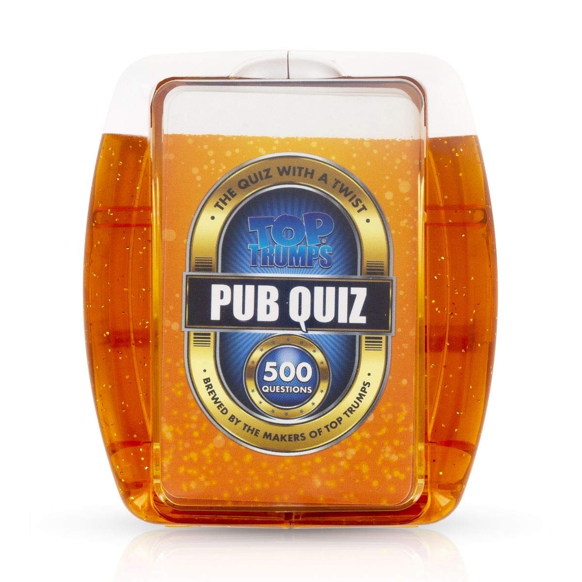 Top Trumps Pub Quiz Trivia Game, 500 questions to test your knowledge and memory on Sports, Music, Film, TV, Science and General Knowledge, gift for ages 8 plus