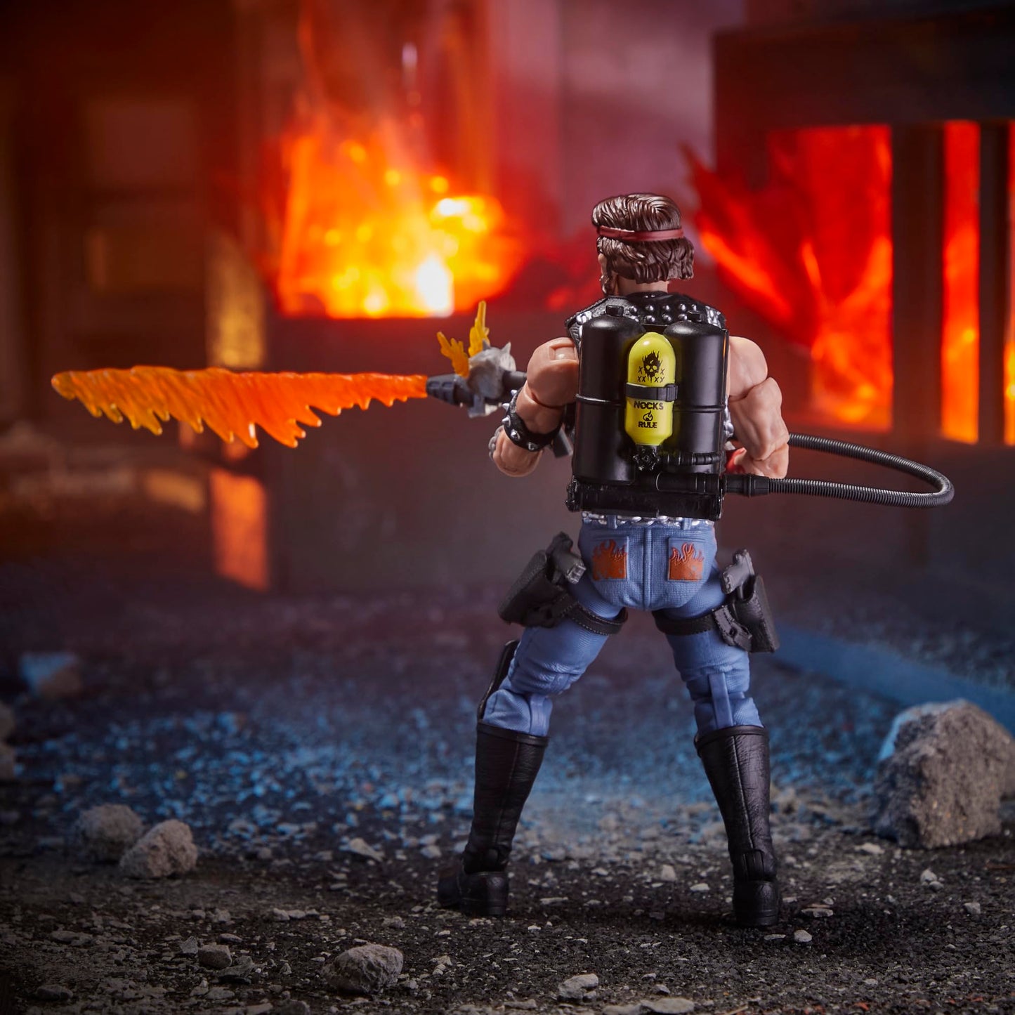 G.I. Joe Classified Series #123, Dreadnok Torch, Collectible 6-Inch Action Figure with 8 Accessories