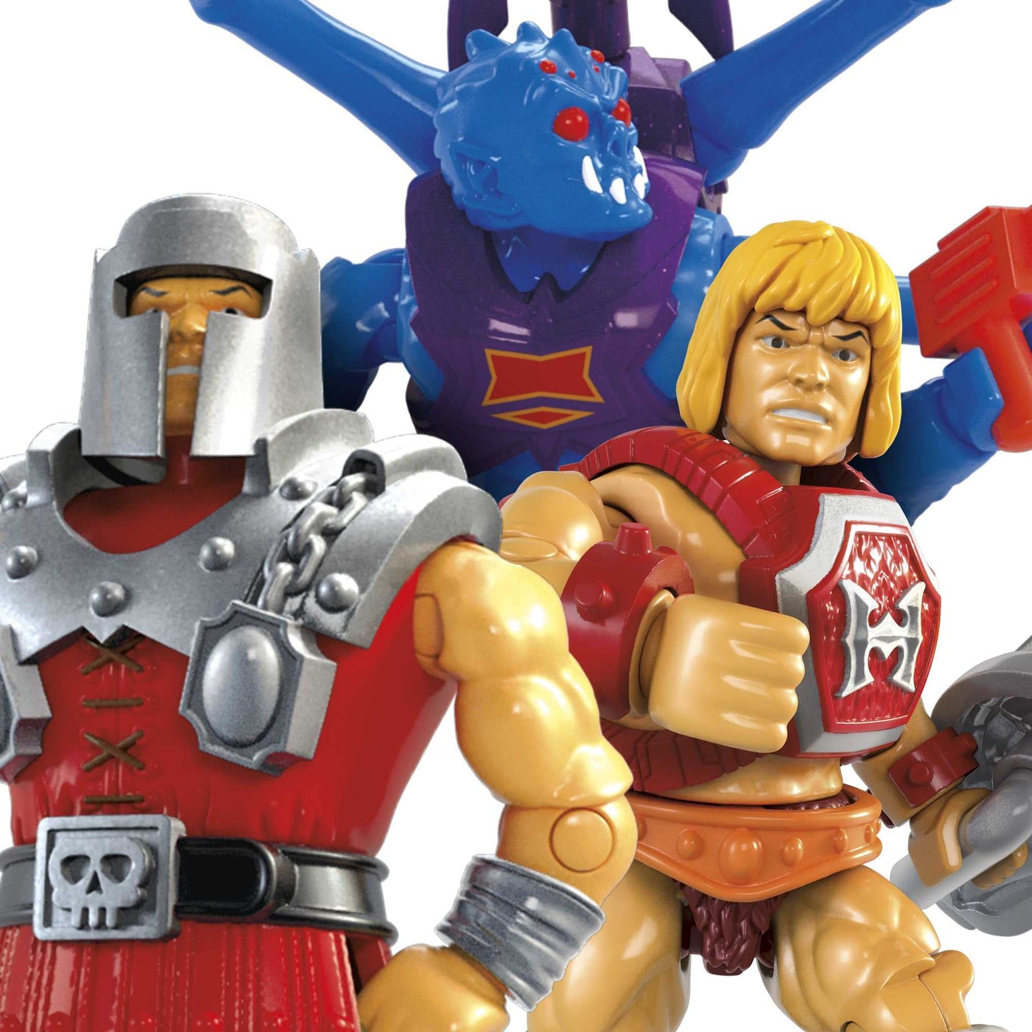 MEGA Masters of The Universe Building Toys Set, Snake Mountain with 3802 Pieces, 24 Inches Wide, 6 Micro Action Figures, Adult Collectible