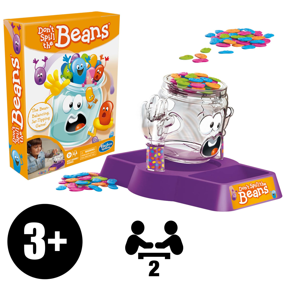 Hasbro Gaming Don't Spill The Beans Game