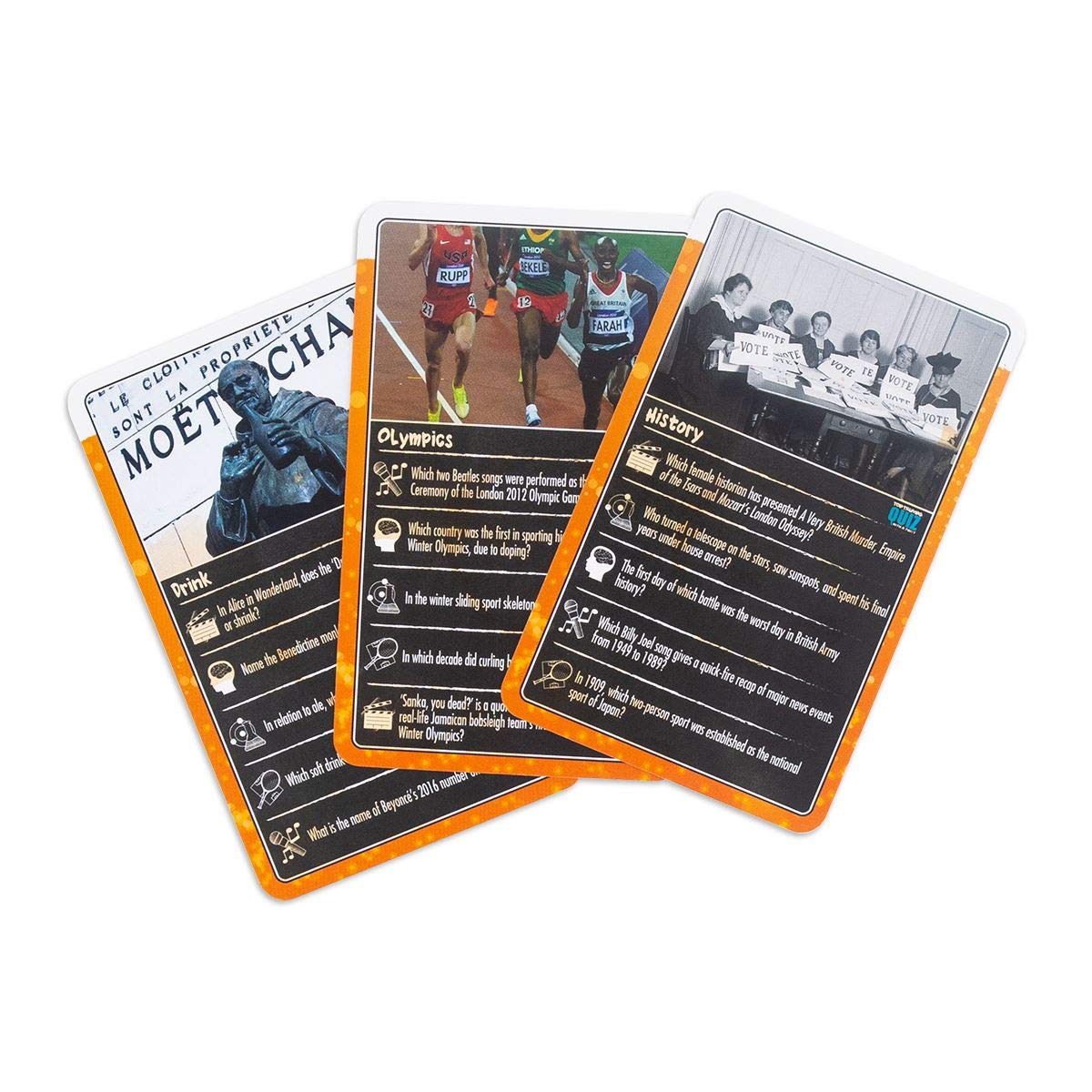 Top Trumps Pub Quiz Trivia Game, 500 questions to test your knowledge and memory on Sports, Music, Film, TV, Science and General Knowledge, gift for ages 8 plus