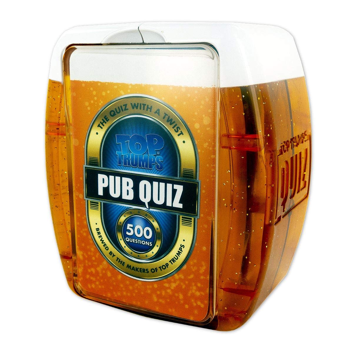 Top Trumps Pub Quiz Trivia Game, 500 questions to test your knowledge and memory on Sports, Music, Film, TV, Science and General Knowledge, gift for ages 8 plus