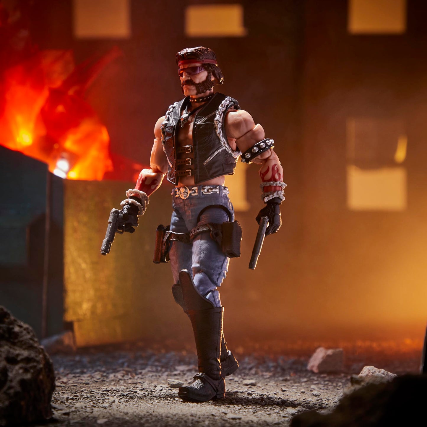 G.I. Joe Classified Series #123, Dreadnok Torch, Collectible 6-Inch Action Figure with 8 Accessories