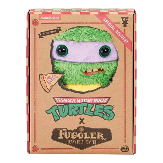 Fuggler Ugly Monster Donatello Ninja Turtle Plush Figure Limited Edition, Green