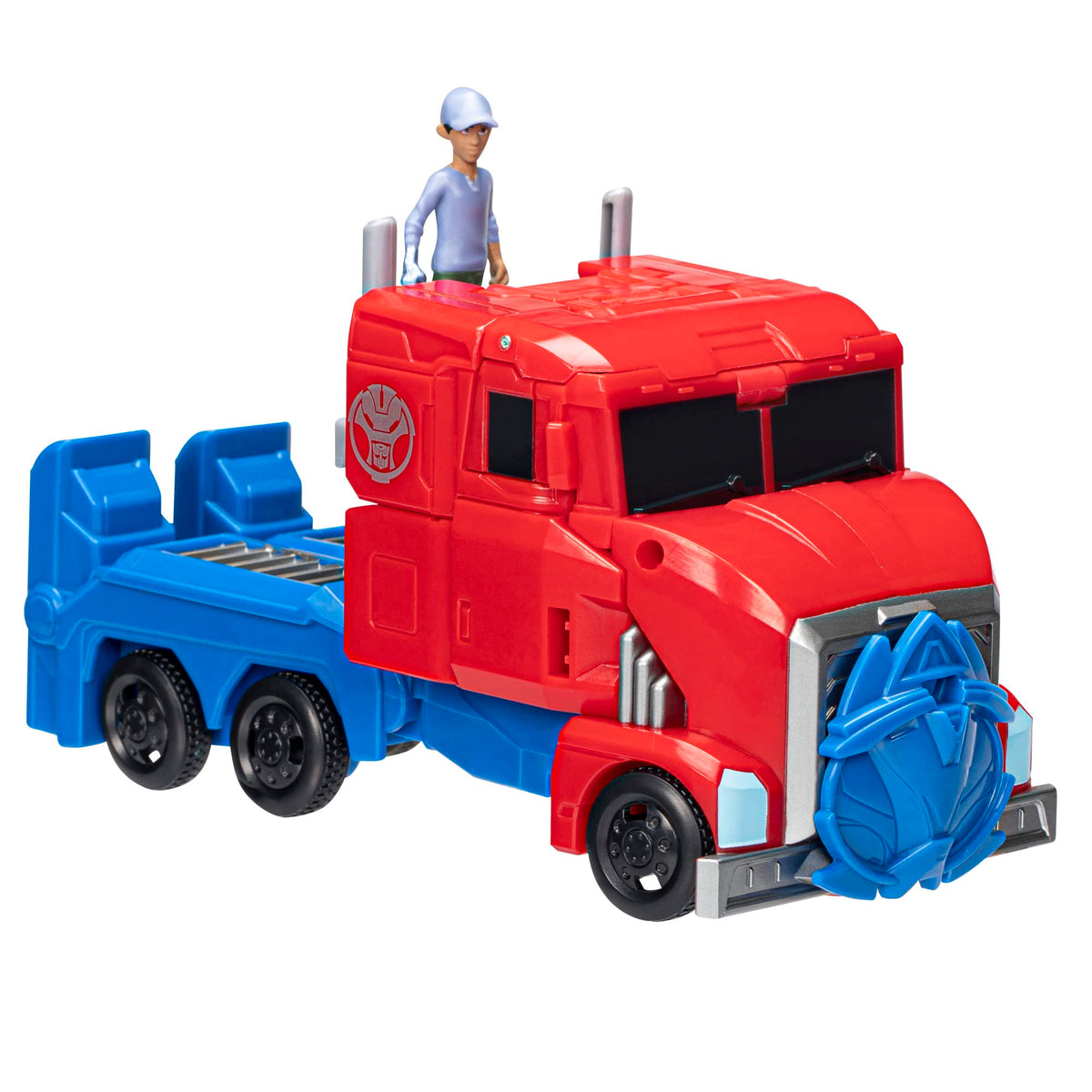 Transformers EarthSpark Spin Changer Optimus Prime 8-inch Action Figure