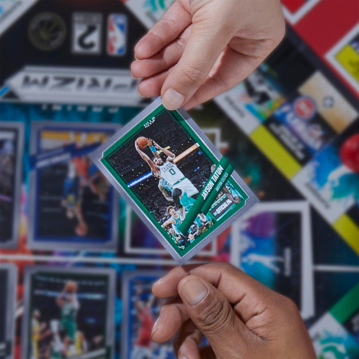 Monopoly Prizm: NBA 2nd Edition Board Game with 2023-24 Panini Trading Cards