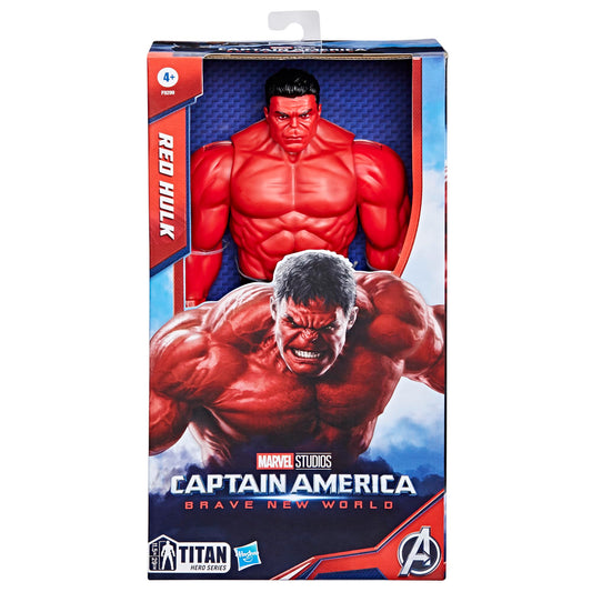 Marvel Captain America Brave New World Titan Hero Series 12-Inch Red Hulk
