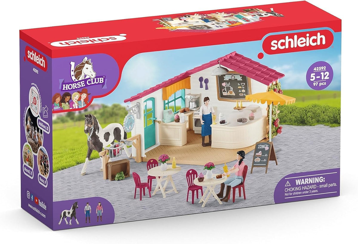 Schleich Horse Club Rider Café 97 Piece Playset