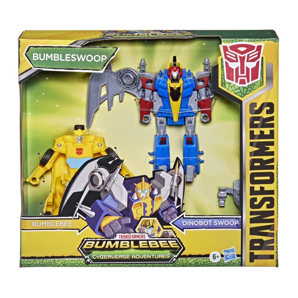Transformers Cyberverse Adventures Bumblebee Bumbleswoop 2-Pack 4.5-inch