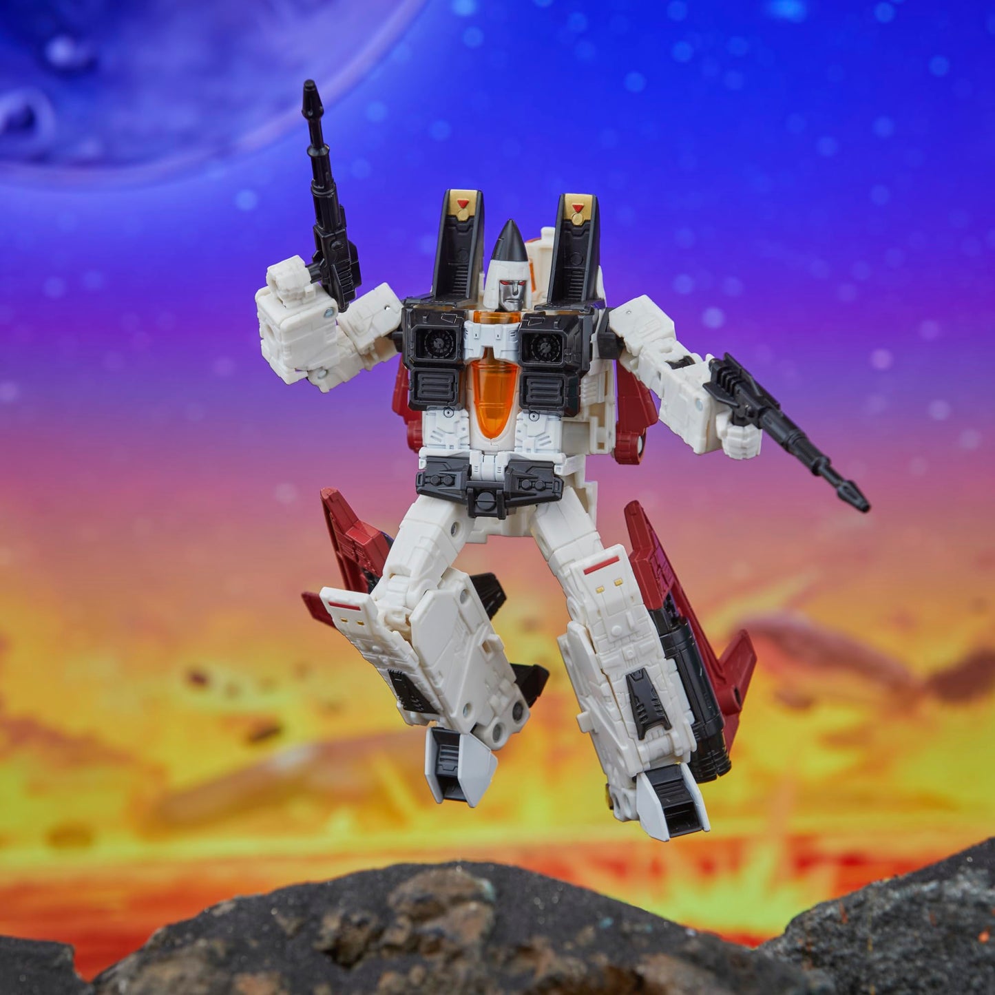 Transformers Legacy United Voyager Class G1 Universe Ramjet, 7-inch Converting Action Figure, for Boys and Girls Ages 8+