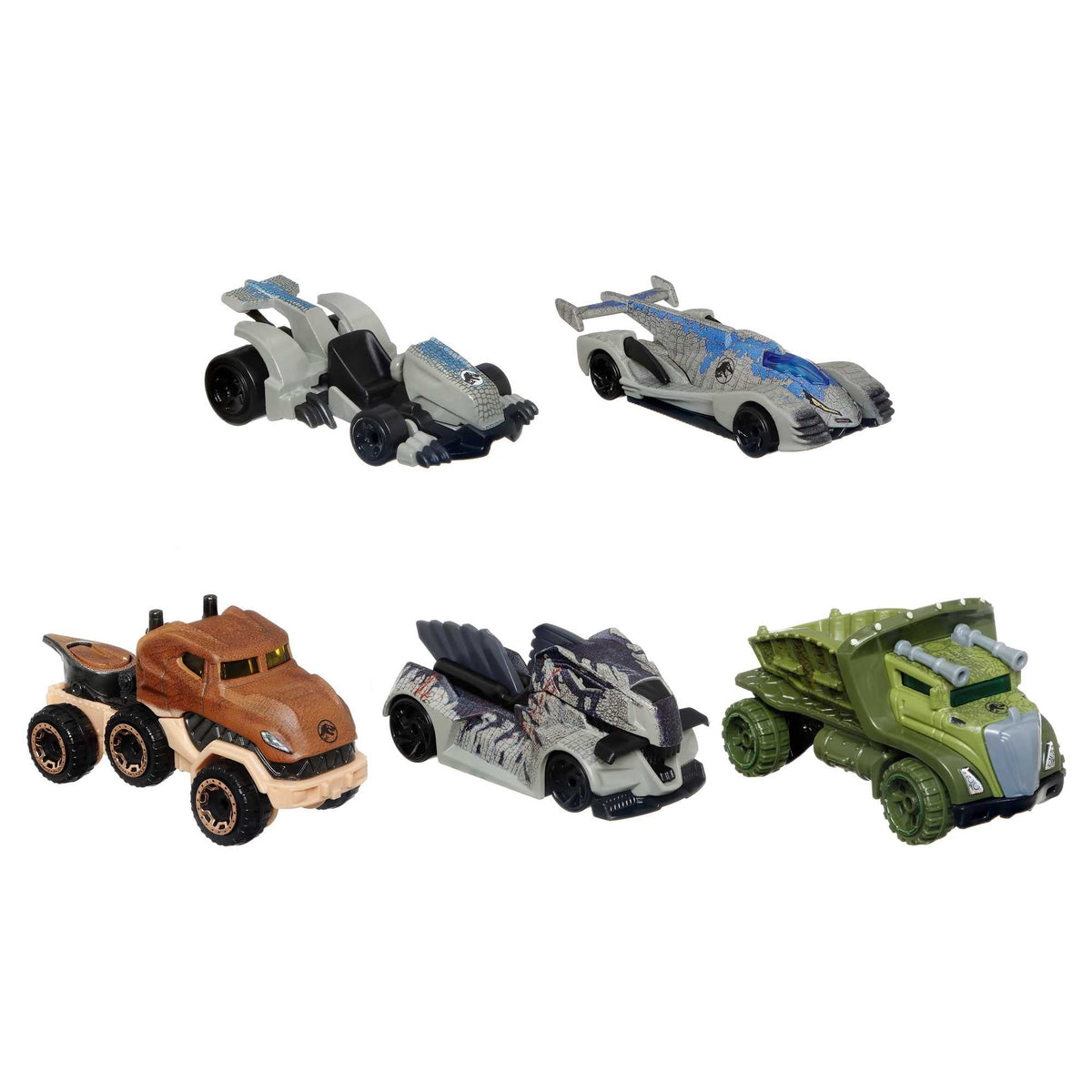 Hot Wheels Character Cars Velociraptor Blue