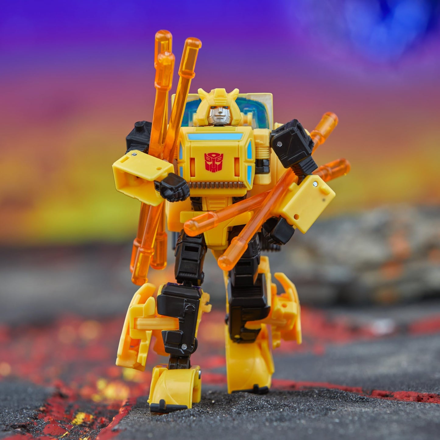 Transformers Legacy Deluxe Class Origin Bumblebee 5.5-inch Converting Action Figure, 8+