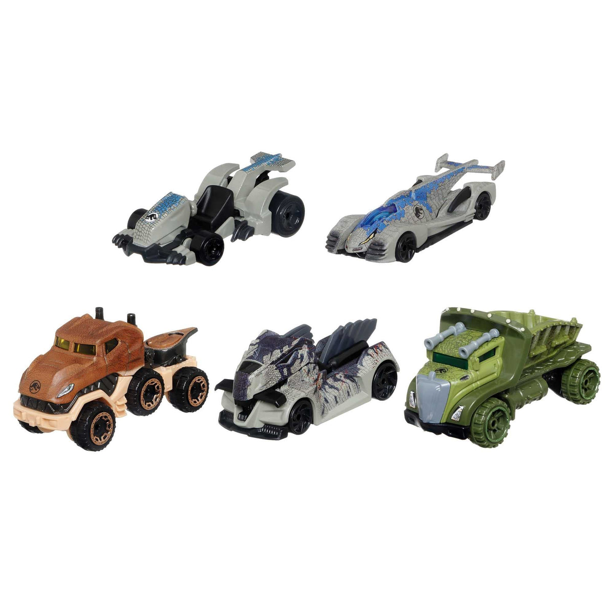 Hot Wheels Character Cars Velociraptor Blue