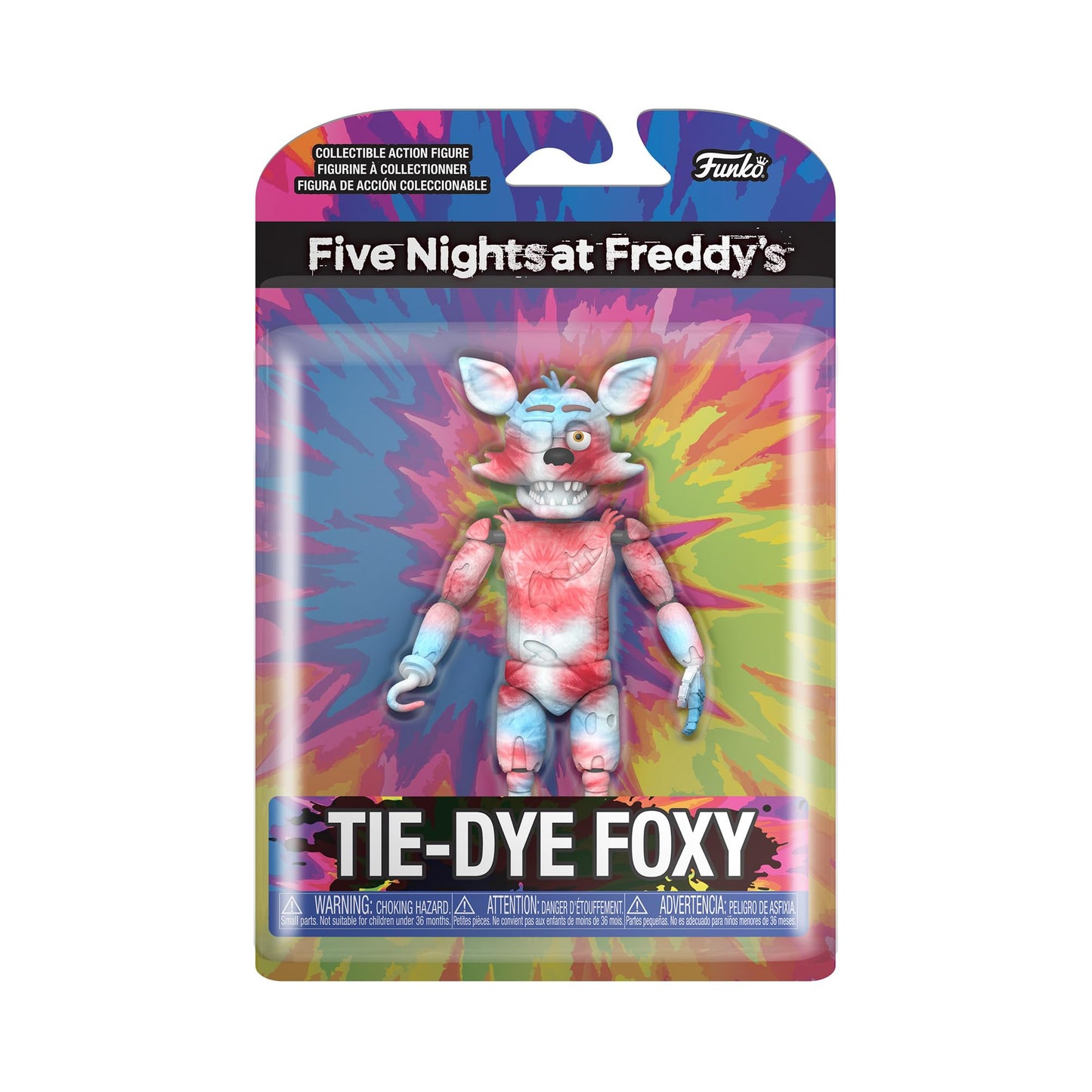 Funko Pop Action Figure: Five Nights at Freddy's, Tie Dye - Foxy - FNAF - Collectable Toy - Gift Idea - Official Merchandise - for Boys, Girls, Kids & Adults - Video Games Fans