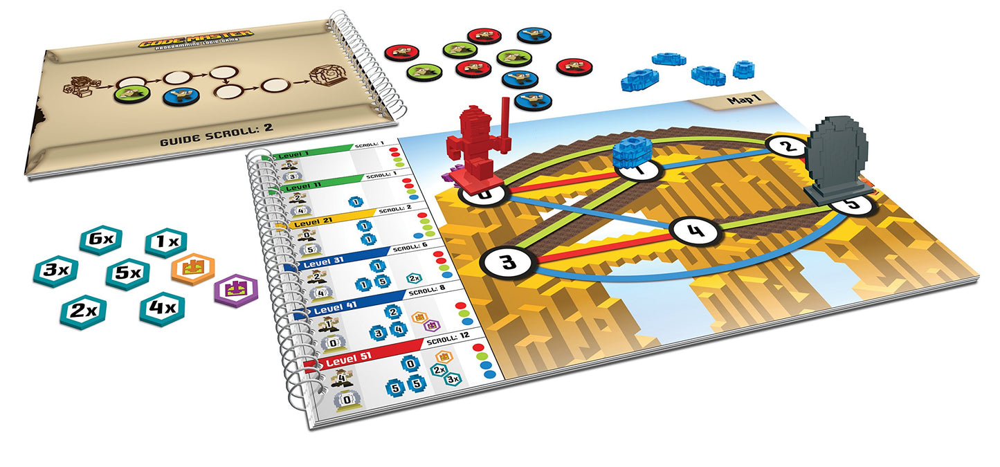ThinkFun Code Master Programming Logic Game and STEM Toy – Teaches Programming Skills Through Fun Gameplay