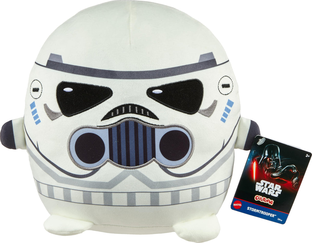 Mattel Star Wars Cuutopia Stormtrooper 10-inch Plush Figure