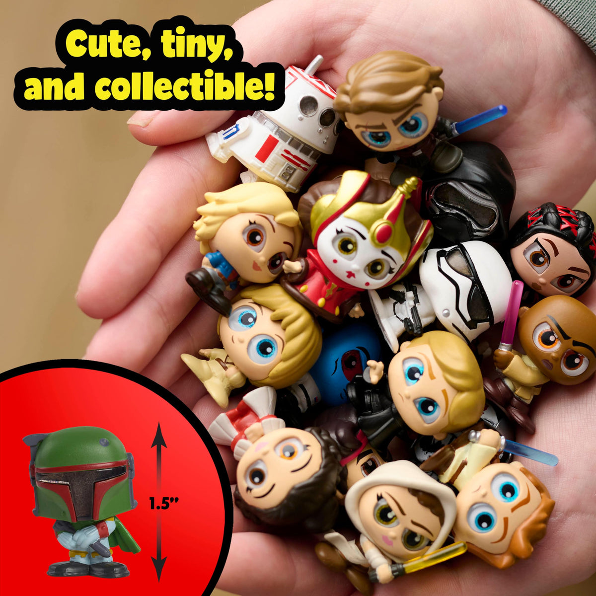 Just Play Star Wars Doorables Galaxy Peek Series 2 1.5-inch Figures