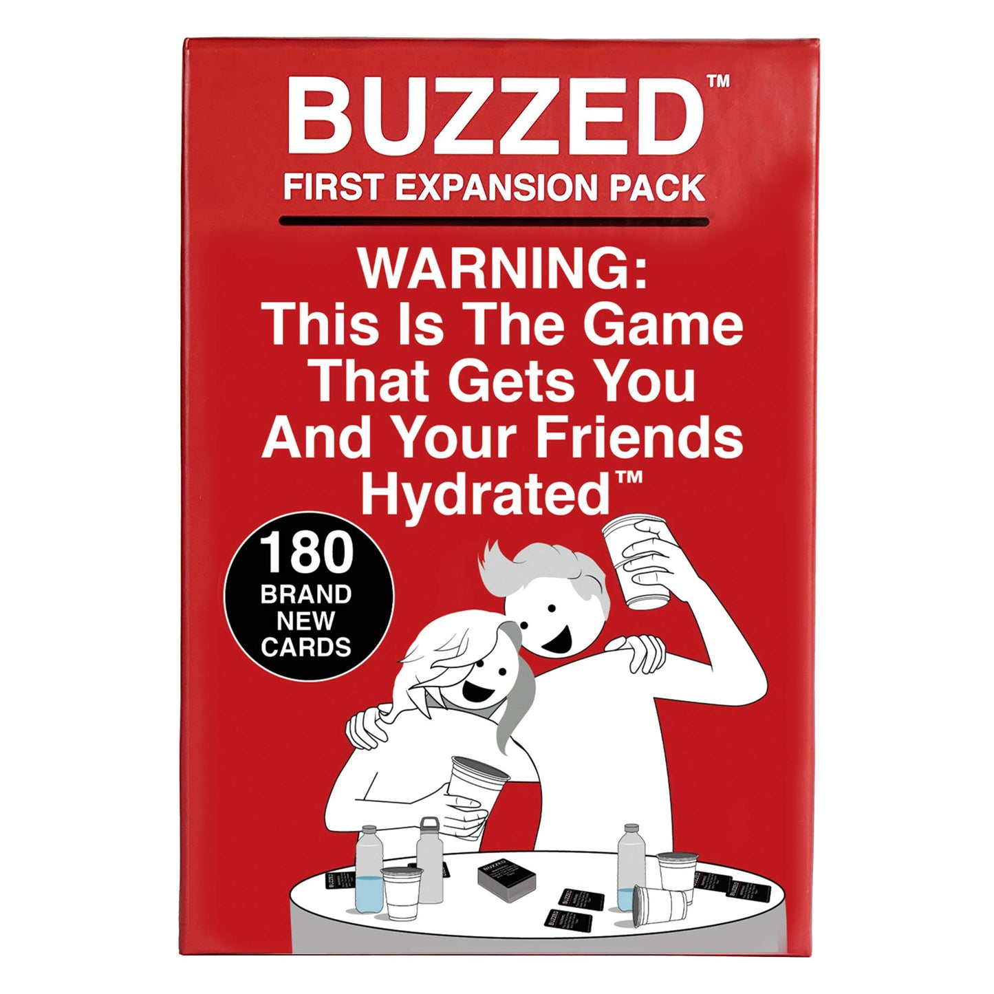 WHAT DO YOU MEME? Buzzed Expansion Pack #1, The Hilarious Adult Drinking Game, Perfect for Bachelor Party Fun, 180 Cards to Add to The Core Game