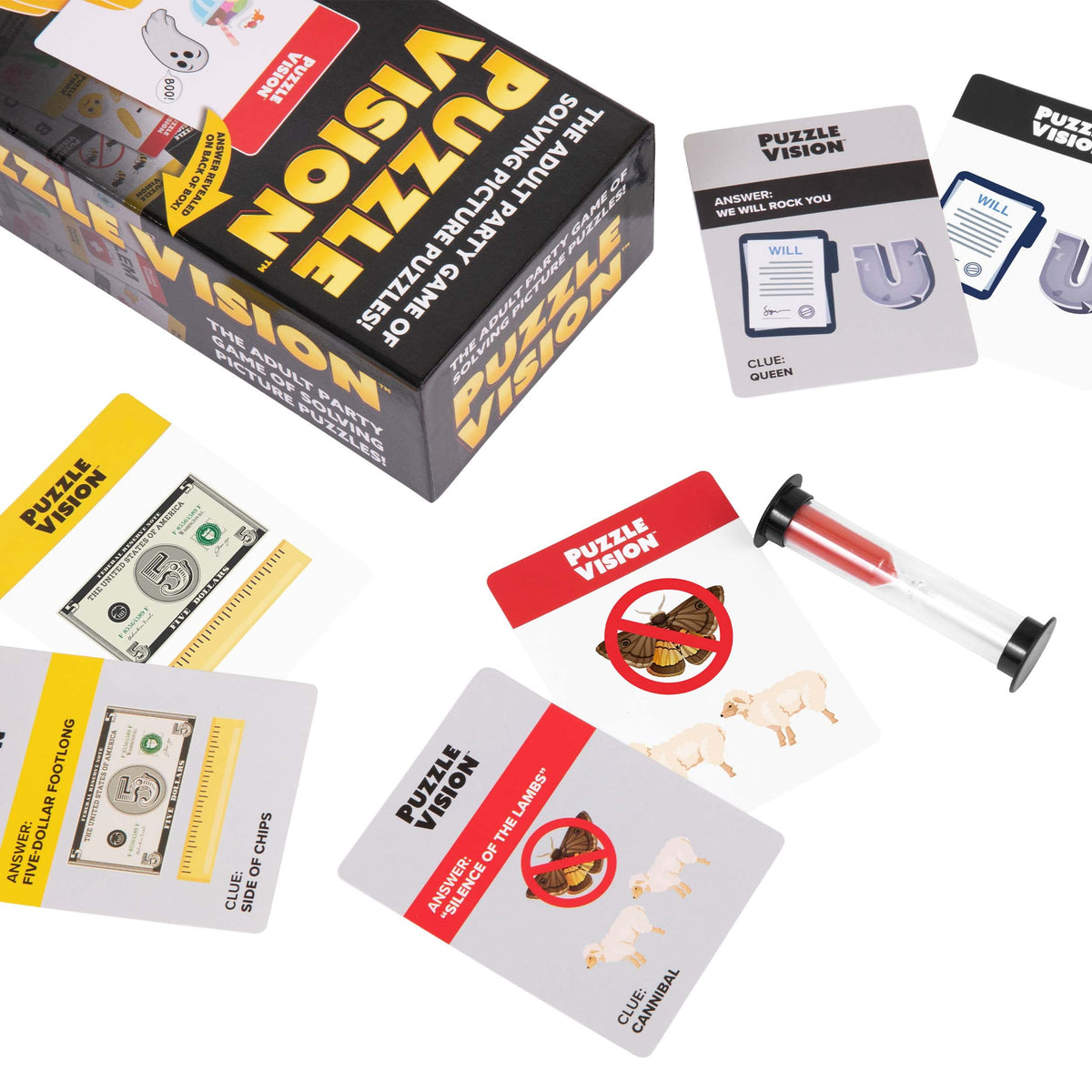 Puzzle Vision The Picture Puzzle Guess The Phrase Party Game
