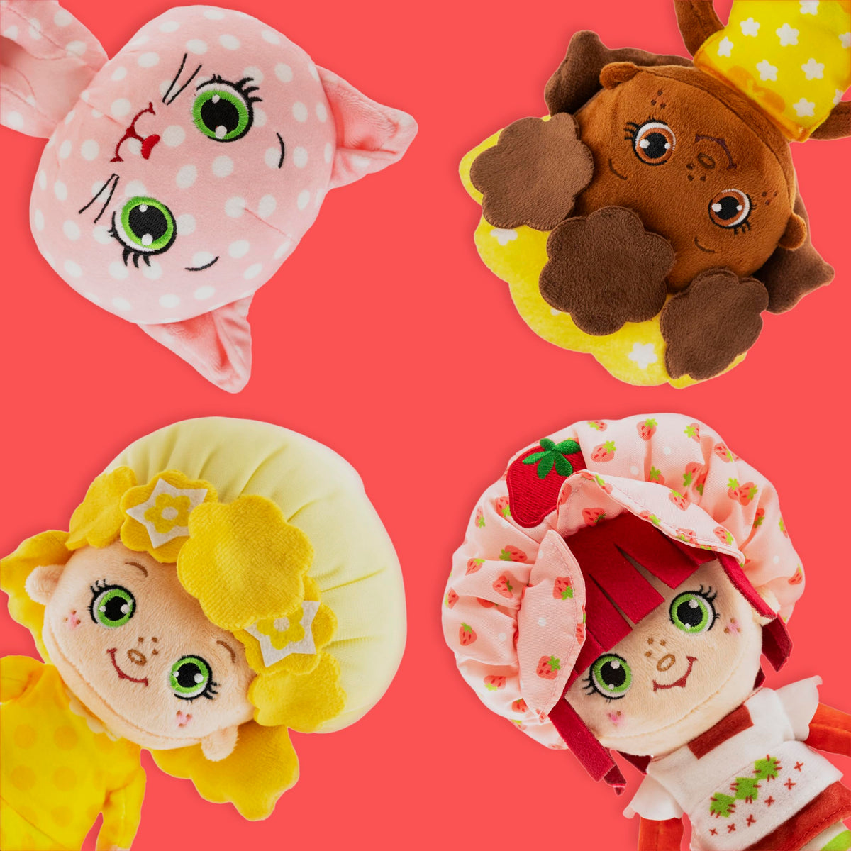 Strawberry Shortcake Sweet Scented Custard Plush