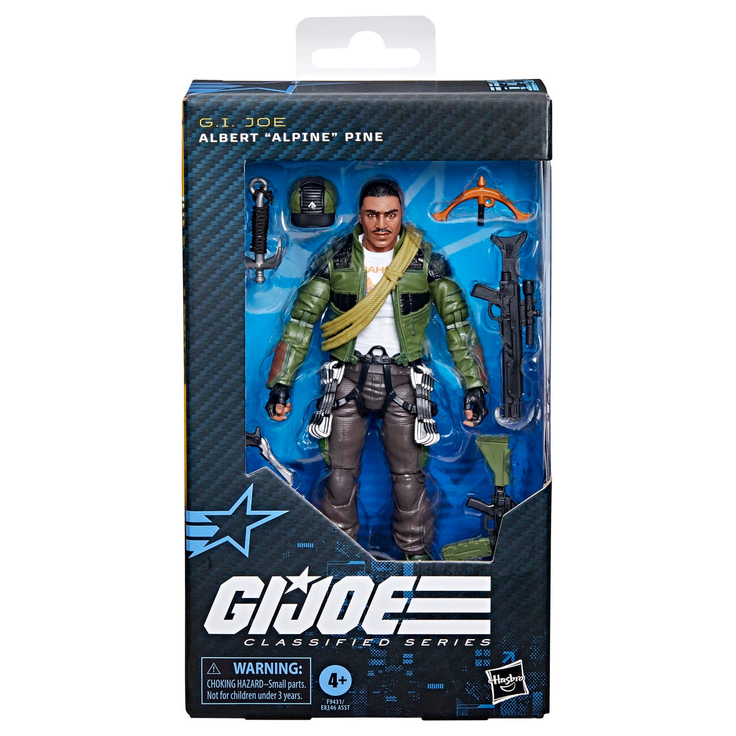 G.I. Joe Classified Series #133, Albert Alpine Pine, Collectible 6 Inch Action Figure with 9 Accessories