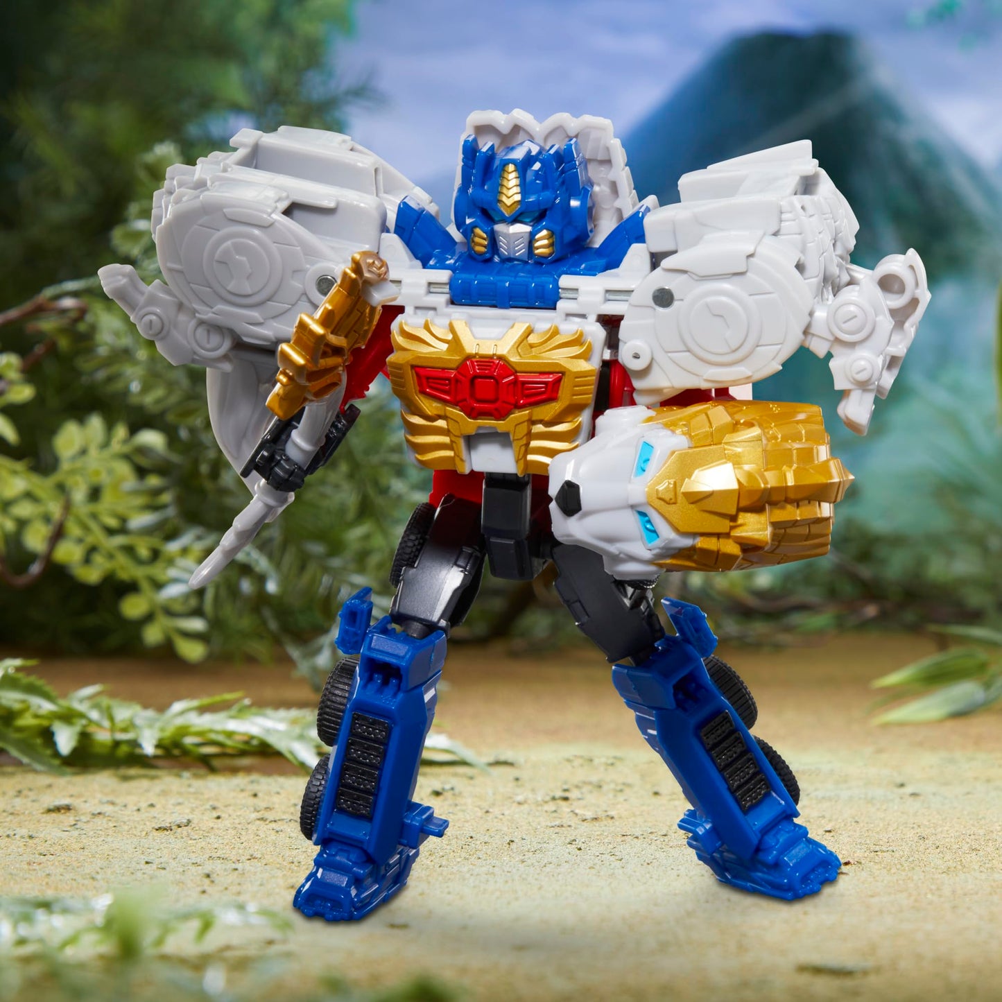 Transformers: Rise of The Beasts Movie, Beast Alliance, Beast Combiners 2-Pack Optimus Prime & Lionblade Toys, Ages 6 and Up, 5-inch