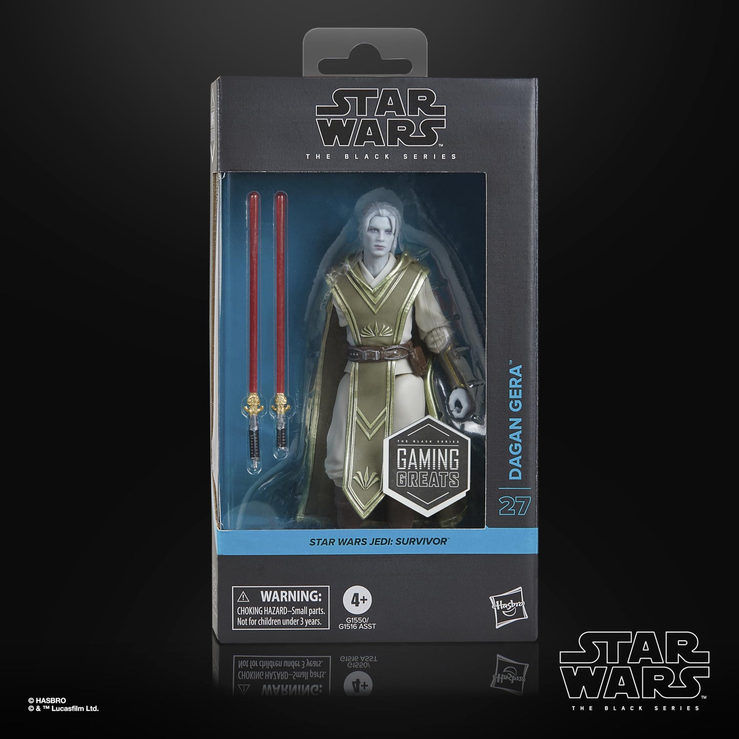 STAR WARS The Black Series Dagan Gera, Jedi: Survivor Gaming Greats Collectible 6 Inch Action Figure