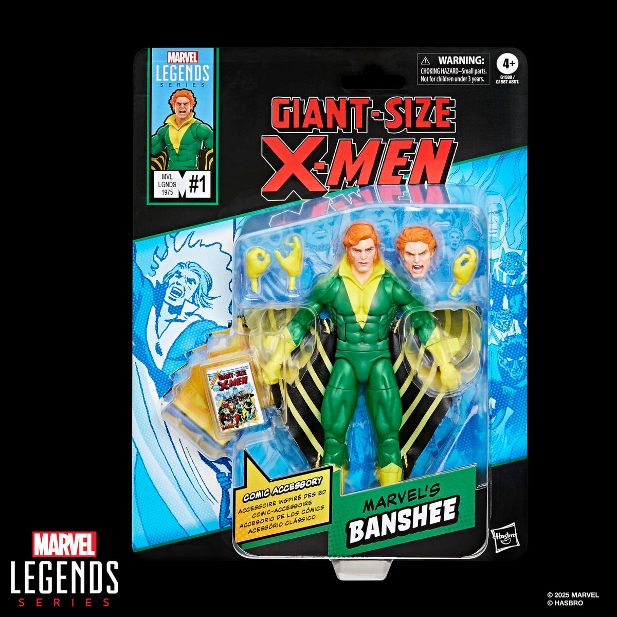 Marvel Legends Series Banshee Giant-Size X-Men #1 6-Inch Action Figure