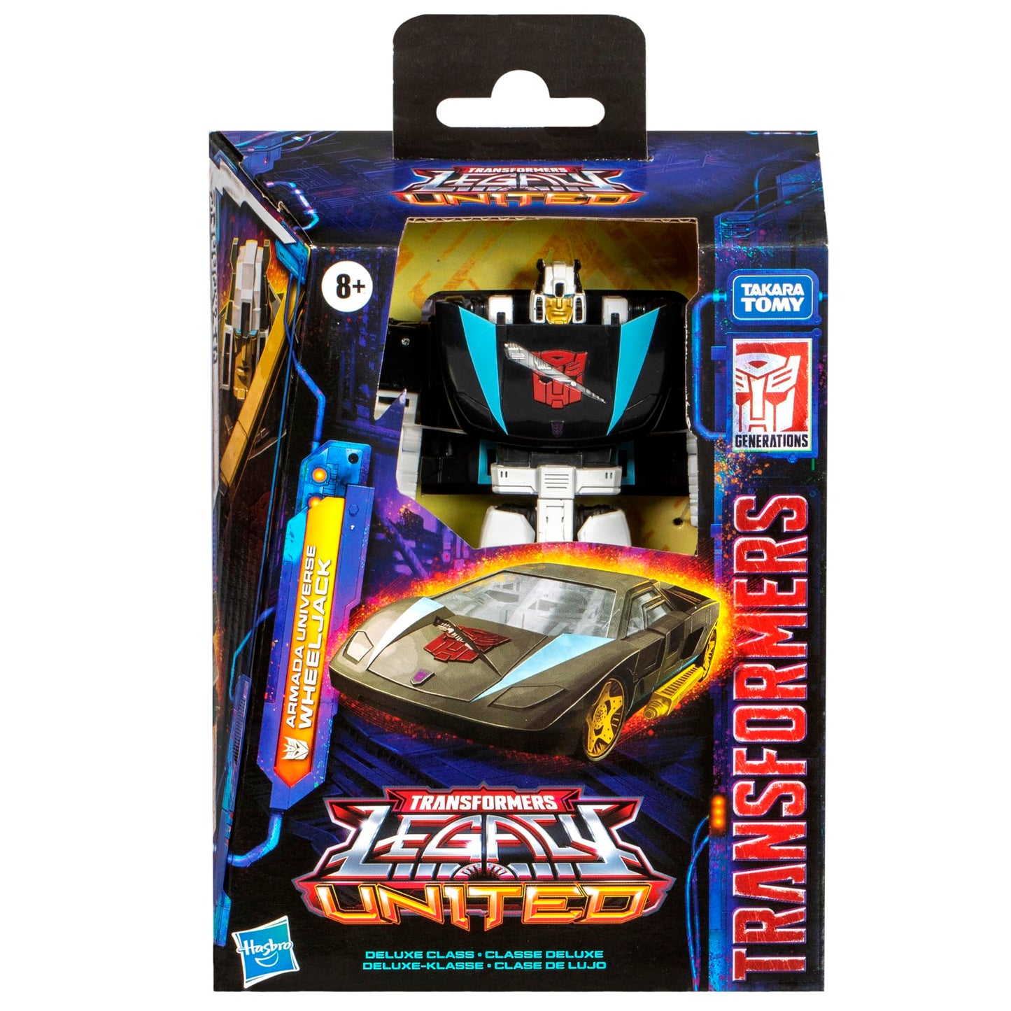 Transformers Legacy Deluxe Class Armada Universe Wheeljack, 5.5-inch Converting Action Figure, 8+