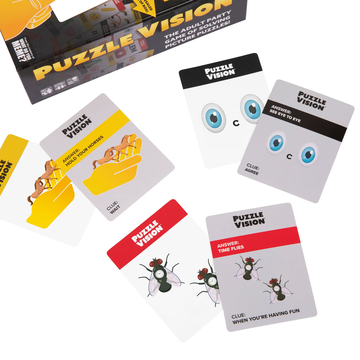 Puzzle Vision The Picture Puzzle Guess The Phrase Party Game