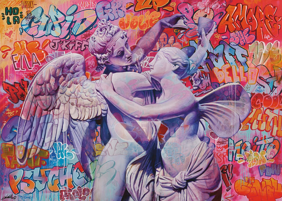 Ravensburger Cupid and Psyche in Love 1000 Piece Jigsaw Puzzle