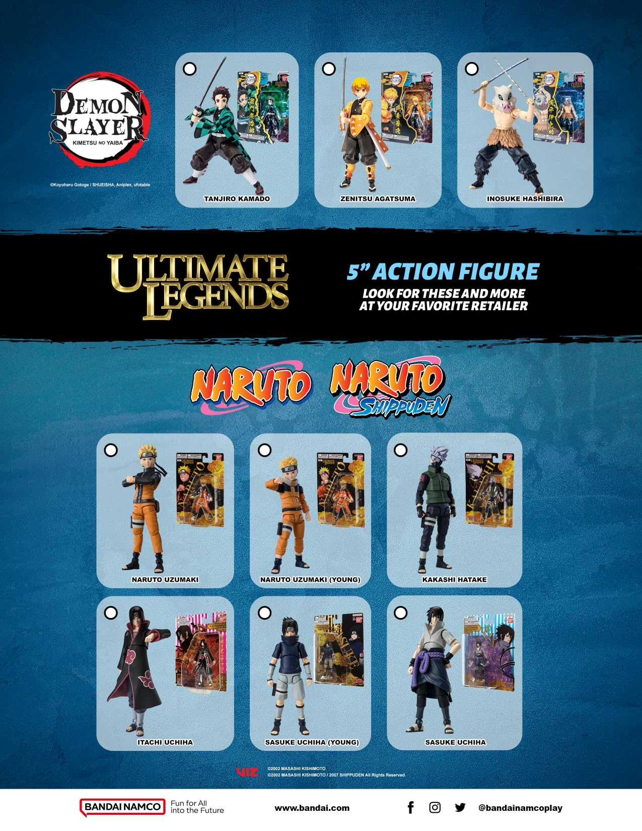 Ultimate Legends - Naruto 5" Kakashi Hatake Action Figure