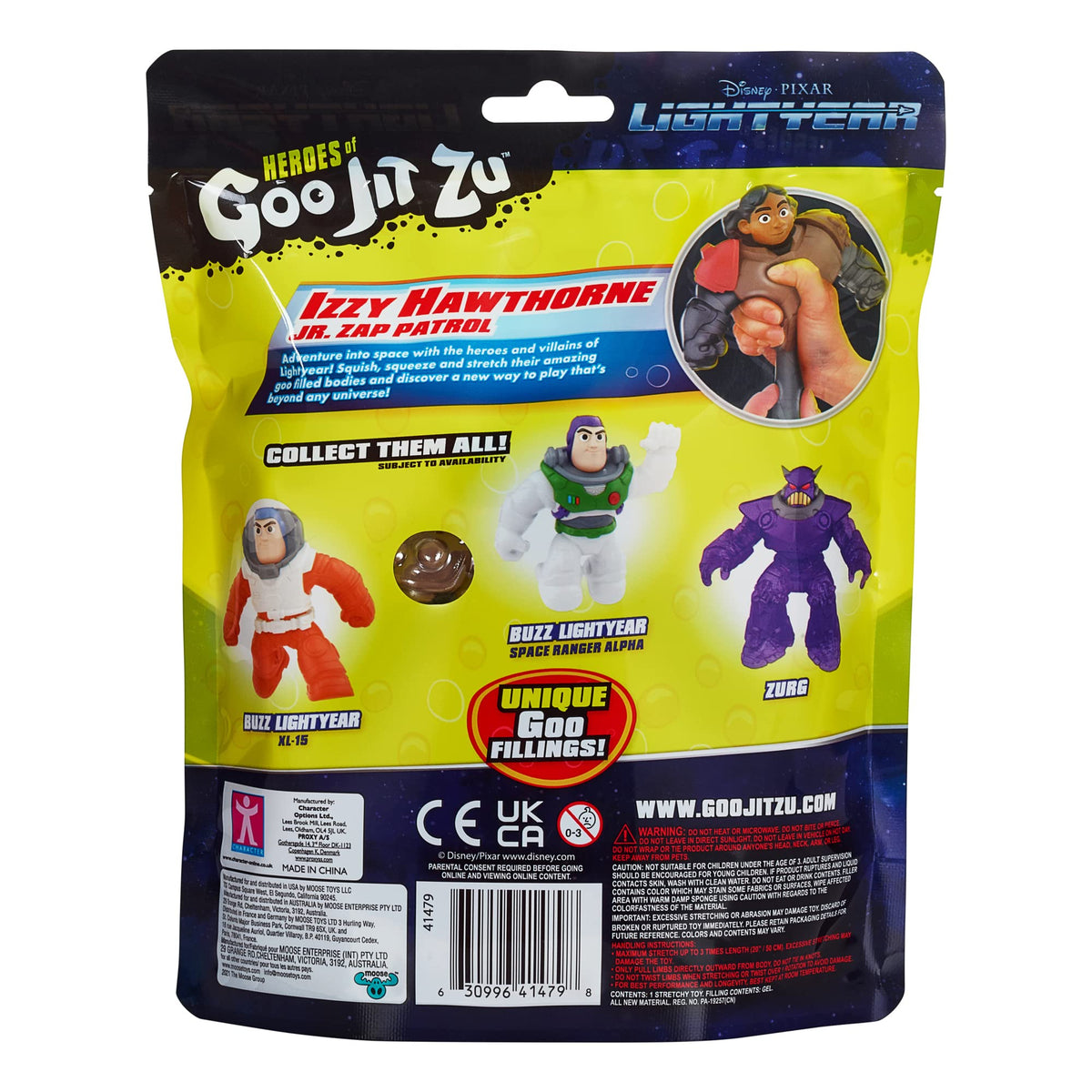 Heroes of Goo Jit Zu Disney Pixar Lightyear Hero Pack Izzy