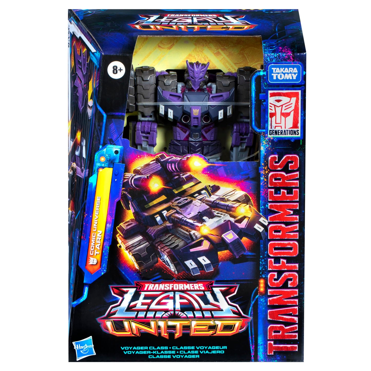 Transformers Toys Legacy United Voyager Comic Universe Tarn Toy, 7-inch, Action Figure for Boys and Girls Ages 8 and Up