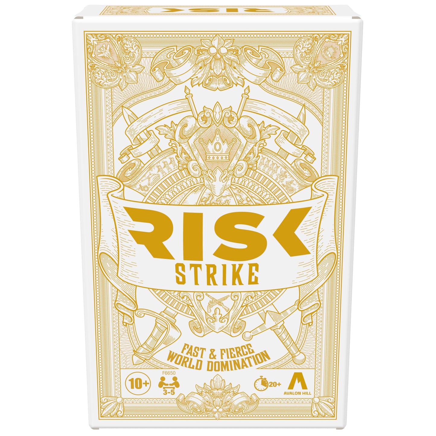 Hasbro Gaming Risk Strike Cards and Dice Game for Adults, Teens, and Kids, Quick-Playing Strategy Game, 2-5 Players, 20 Min. Average, Fun Summer Activities, Vacation Travel Essentials, Ages 10+