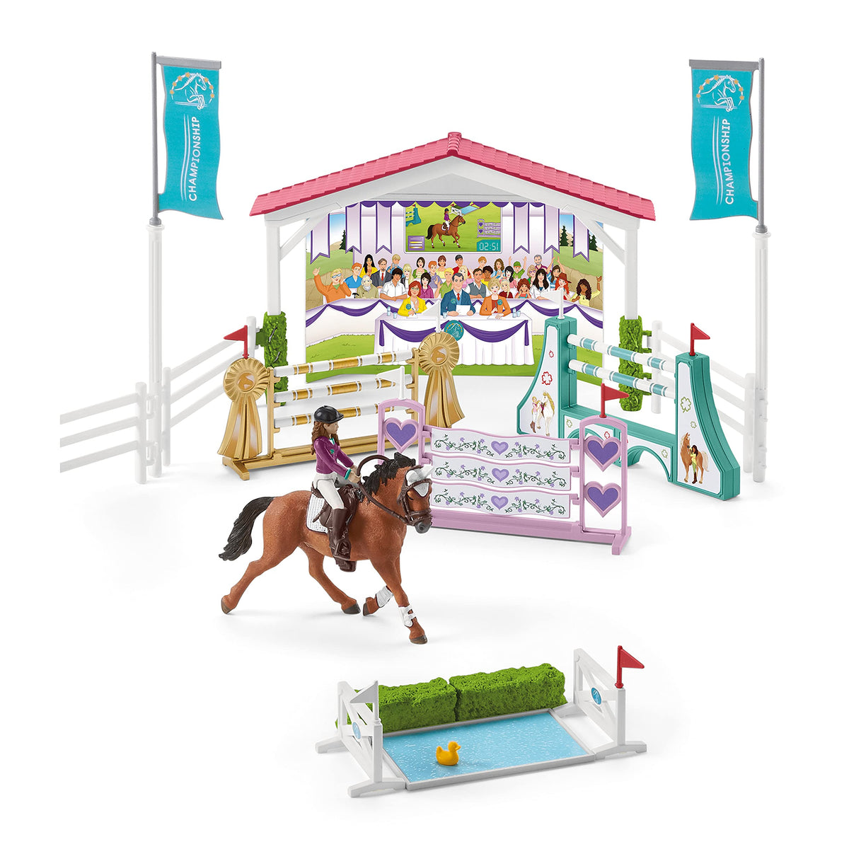 Schleich Horse Club Friendship Horse Tournament 86-Piece Playset