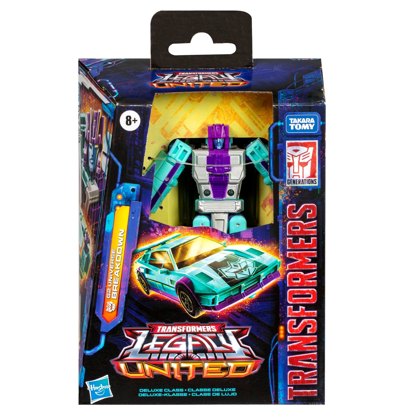 Transformers Legacy Deluxe Class G2 Universe Breakdown, 5.5-inch Converting Action Figure, 8+