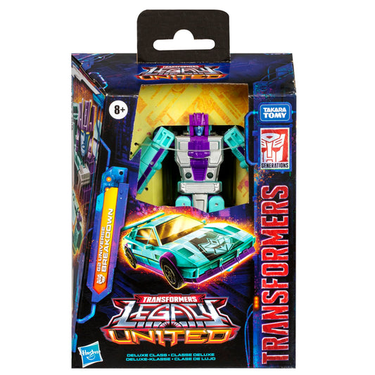 Transformers Legacy Deluxe Class G2 Universe Breakdown, 5.5-inch Converting Action Figure, 8+