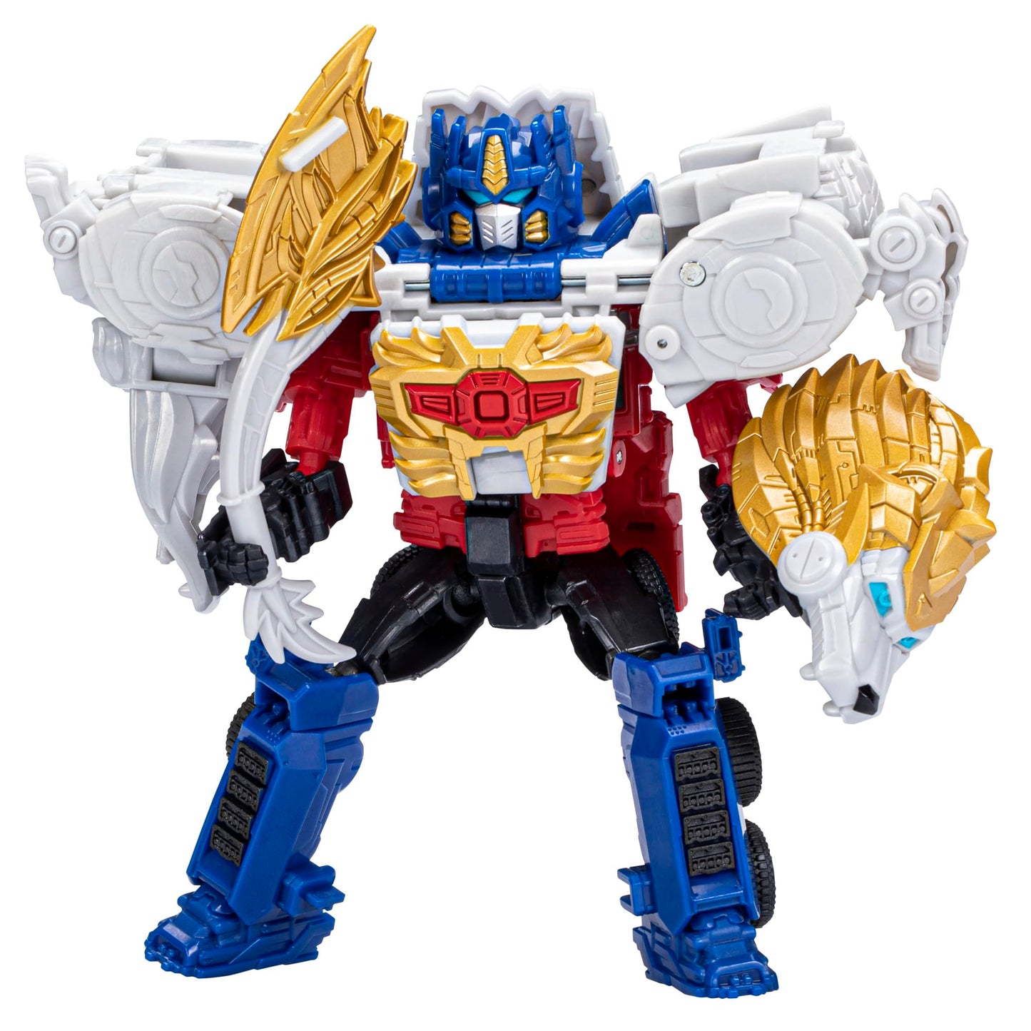 Transformers: Rise of The Beasts Movie, Beast Alliance, Beast Combiners 2-Pack Optimus Prime & Lionblade Toys, Ages 6 and Up, 5-inch