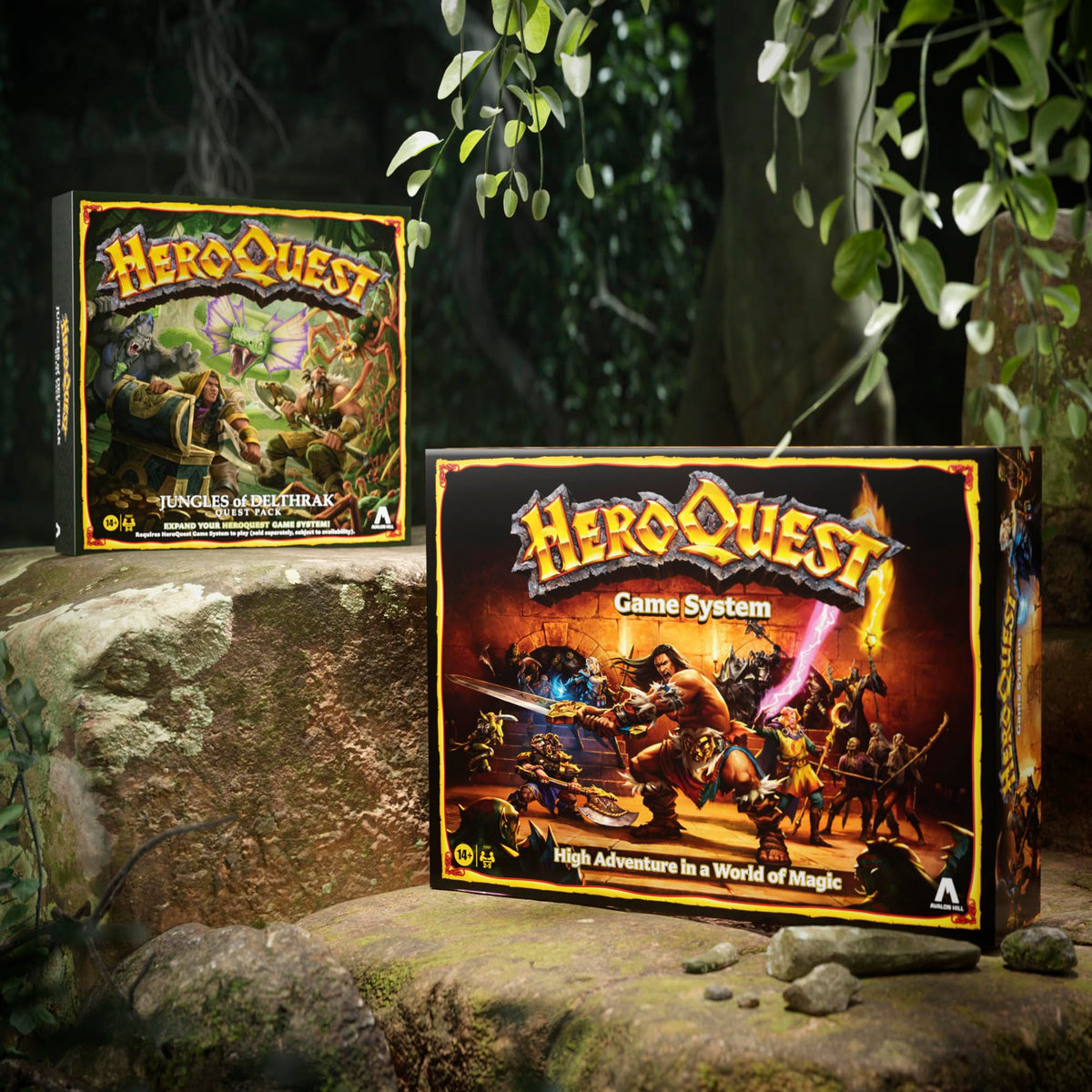 Avalon Hill HeroQuest Jungles of Delthrak Quest Pack | Requires HeroQuest Game