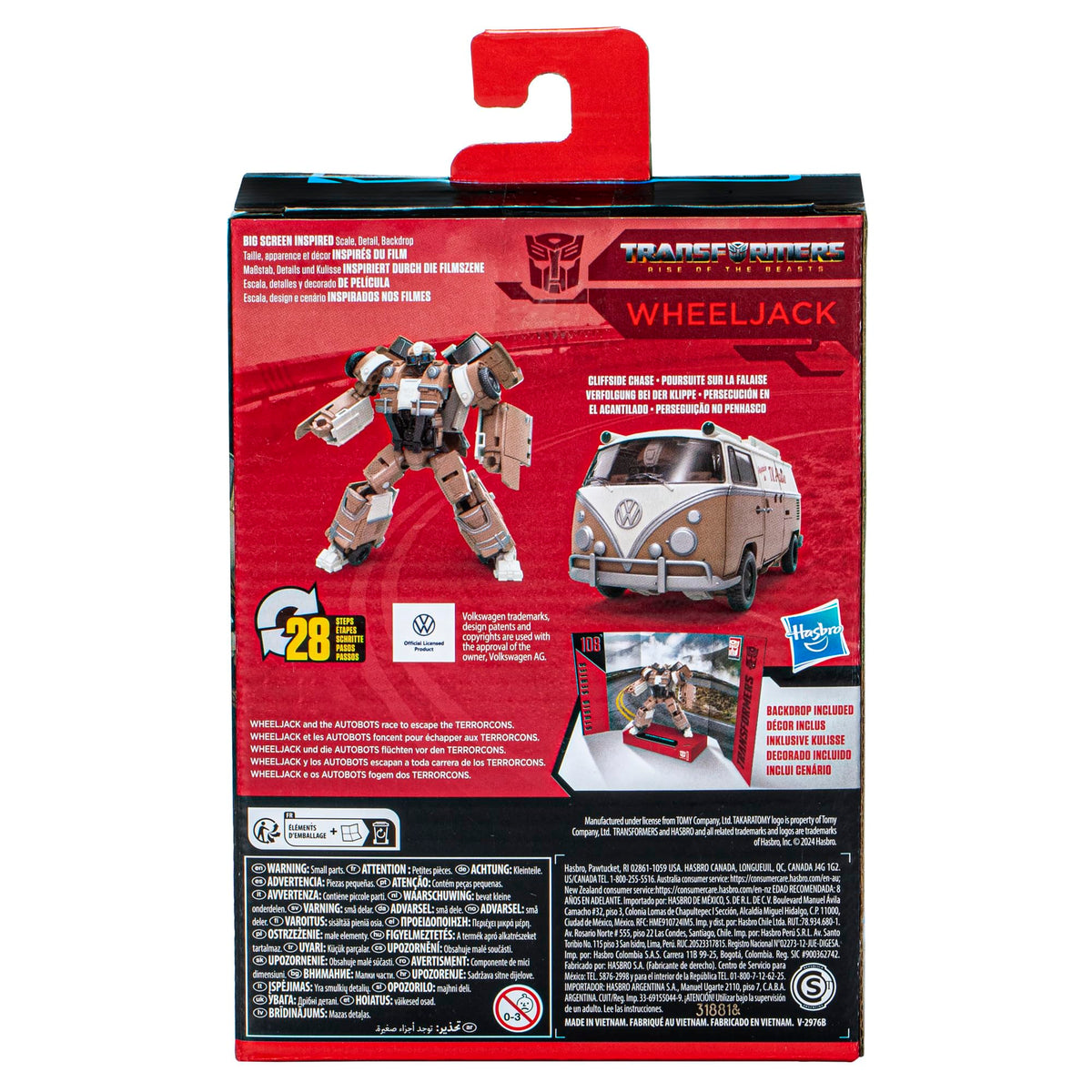 Transformers Studio Series Deluxe Rise of The Beasts 108 Wheeljack 4.5-inch