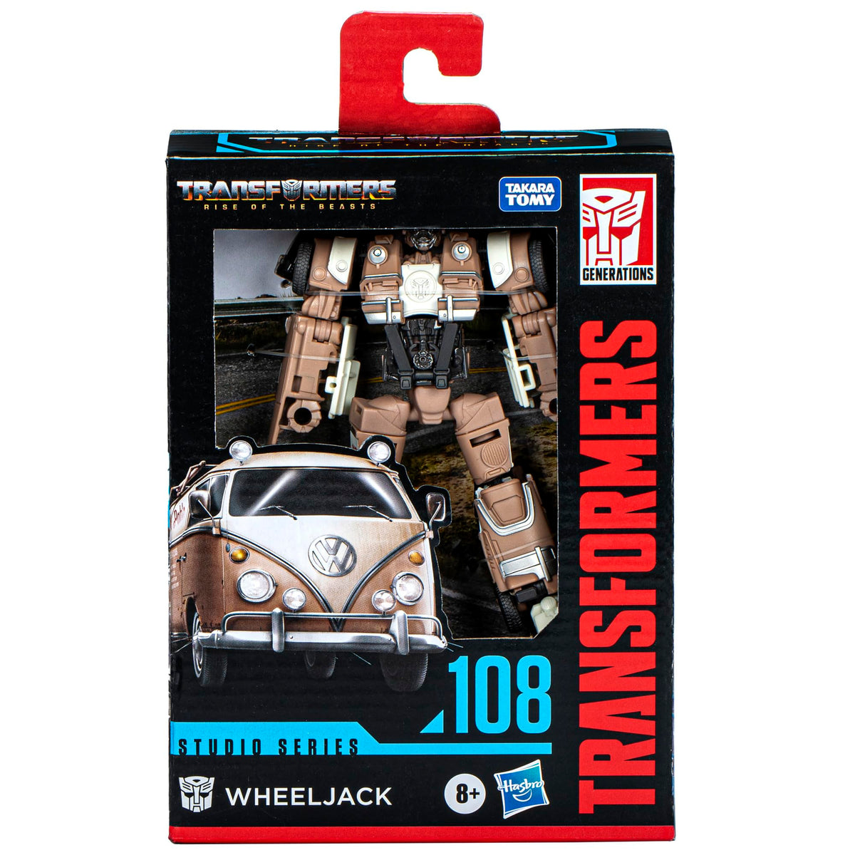 Transformers Studio Series Deluxe Rise of The Beasts 108 Wheeljack 4.5-inch