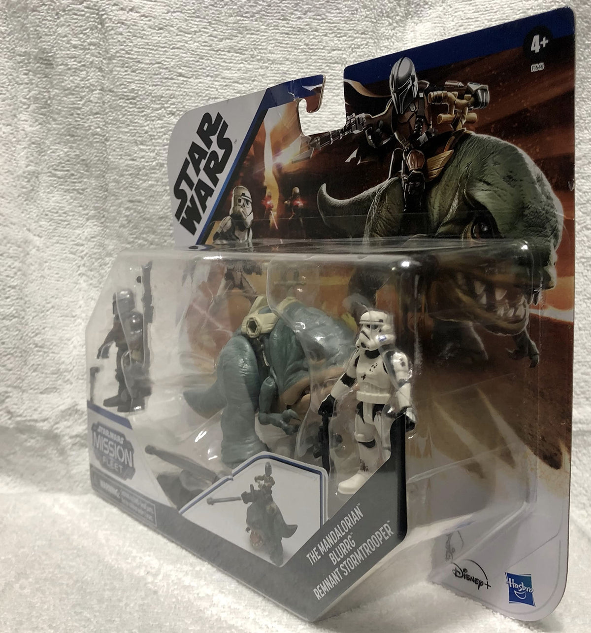 Star Wars Mission Fleet The Mandalorian Blurrg Battle of the Wasteland