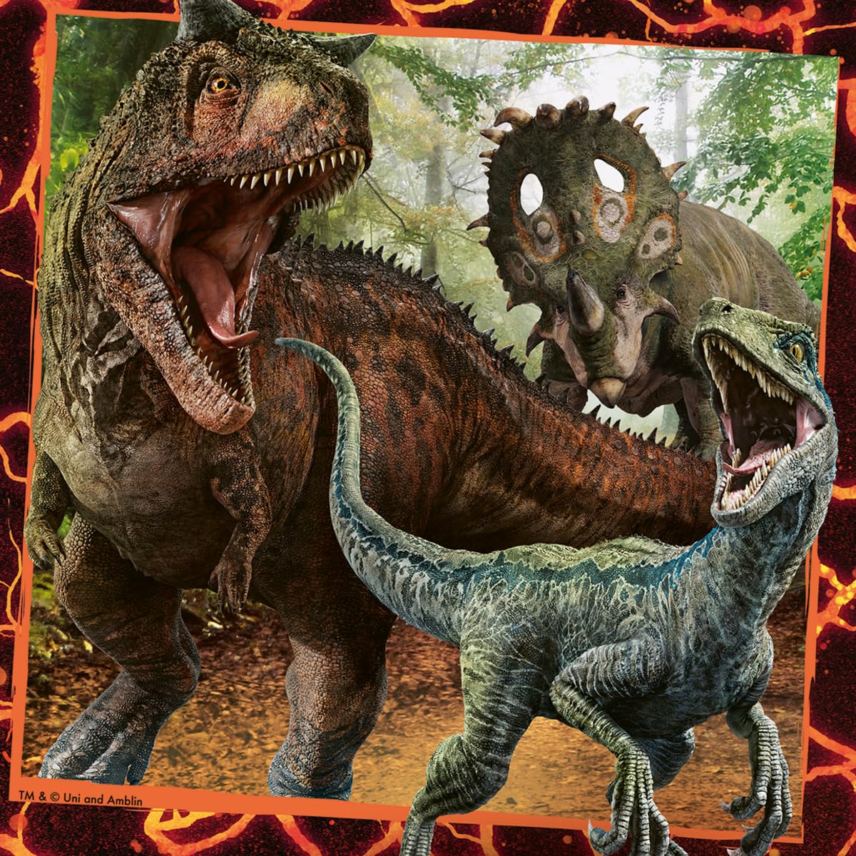 Ravensburger Instinct to Hunt 3x49 Piece Jigsaw Puzzle Set - 08054