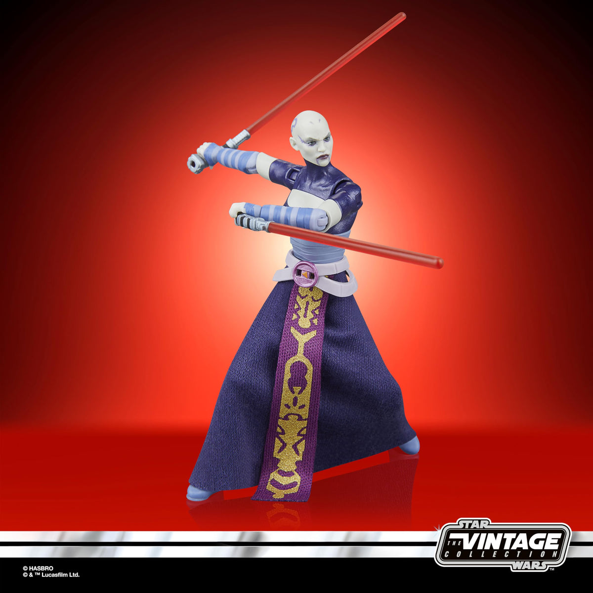 Star Wars The Vintage Collection Asajj Ventress The Clone Wars 3.75-inch