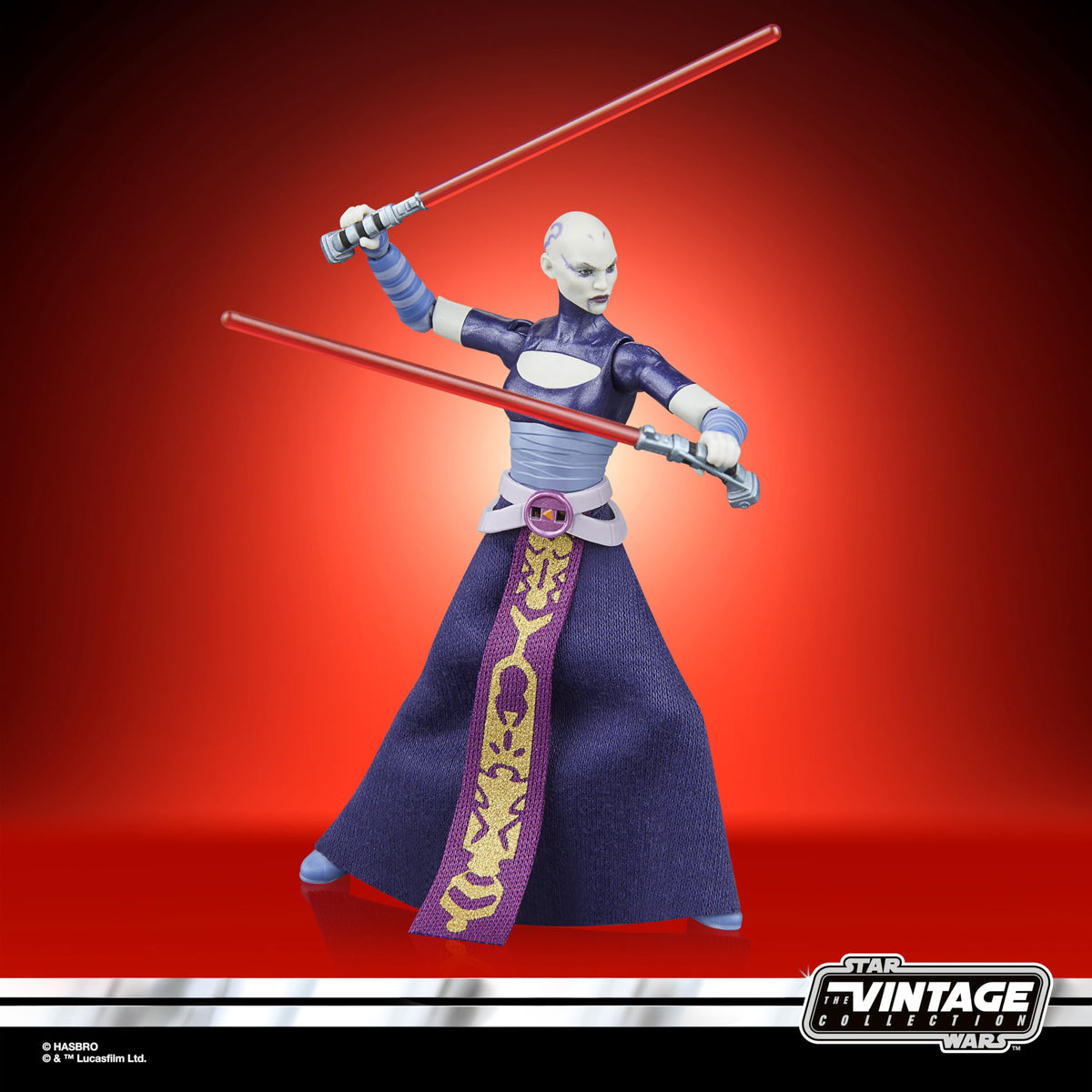 Star Wars The Vintage Collection Asajj Ventress The Clone Wars 3.75-inch