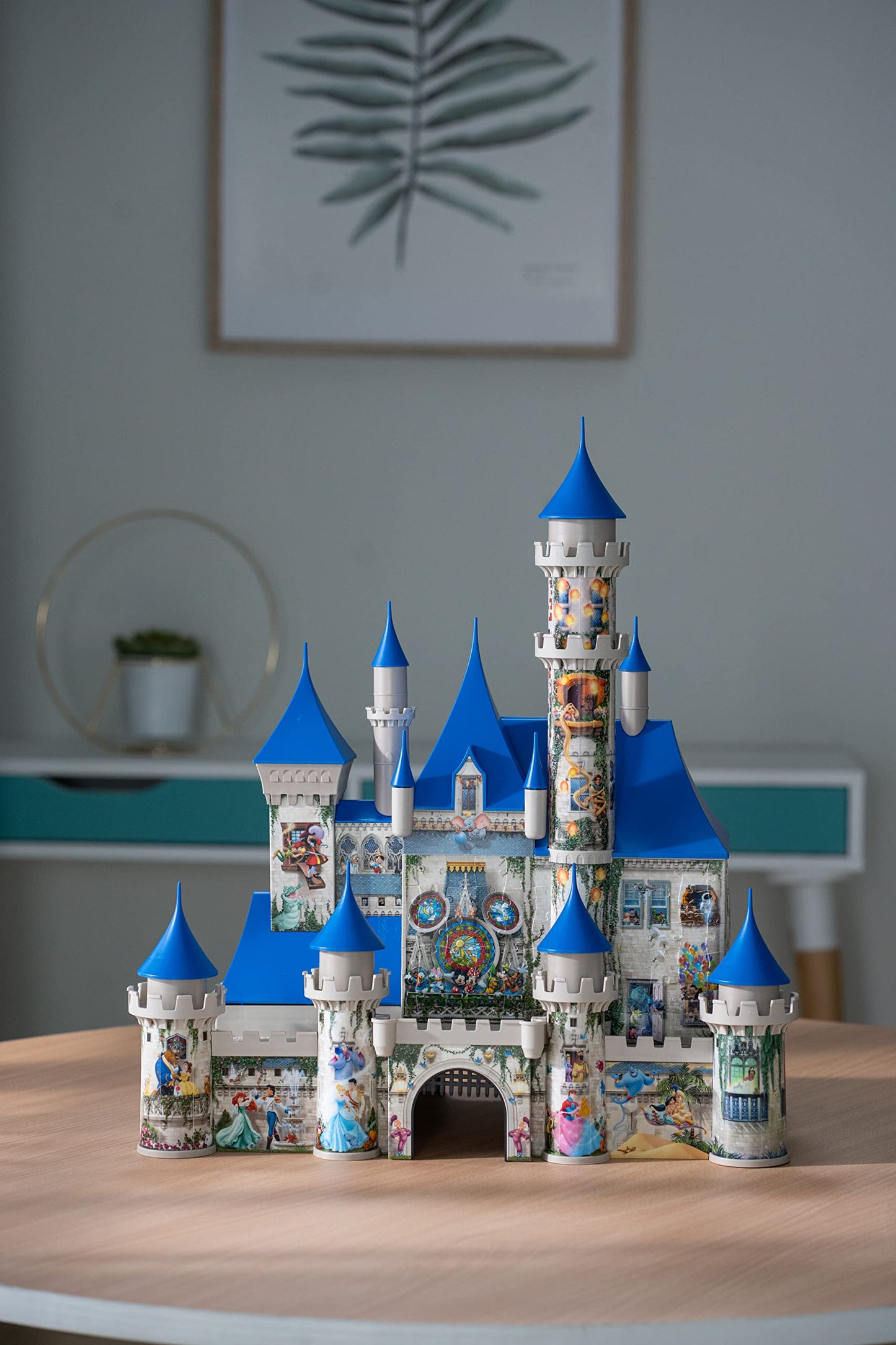 Ravensburger Disney Castle Puzzle - 216 Piece 3D Jigsaw | Easy Click Precision Fit | Fun for Kids and Adults | Durable Display Piece | Created by Experienced Artisans