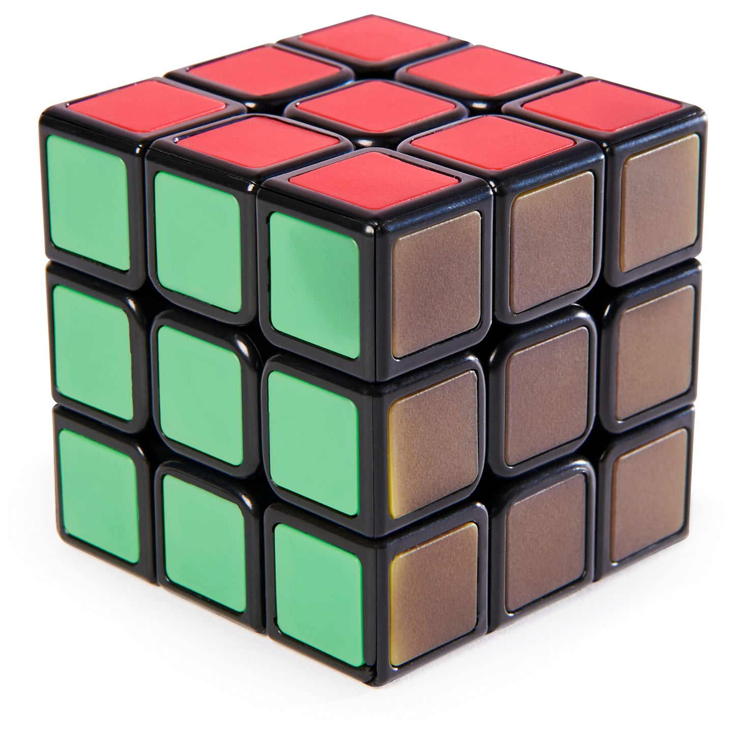 Rubik’s Cube, Phantom, 3x3 Cube Advanced Color-Changing Problem-Solving Brain Teaser, Classic Color-Matching Puzzle, Fidget Toy, Sensory Puzzle, for Adults, Teens, Kids Ages 8 & Up